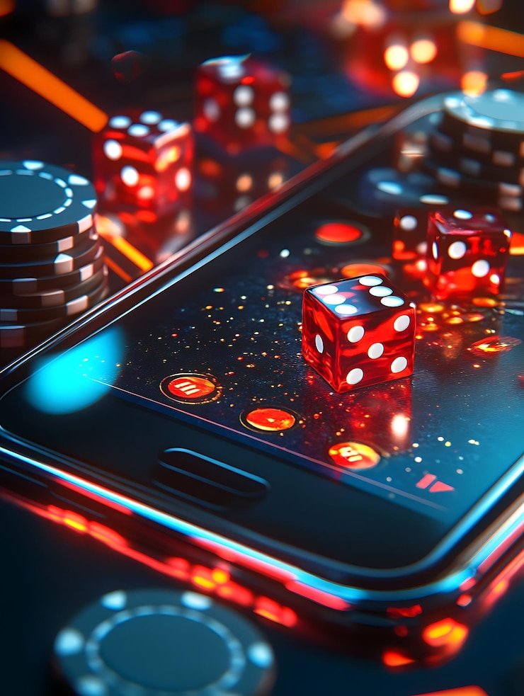 Pengguna sedang mengakses halaman login di perangkat mobile dengan antarmuka modern